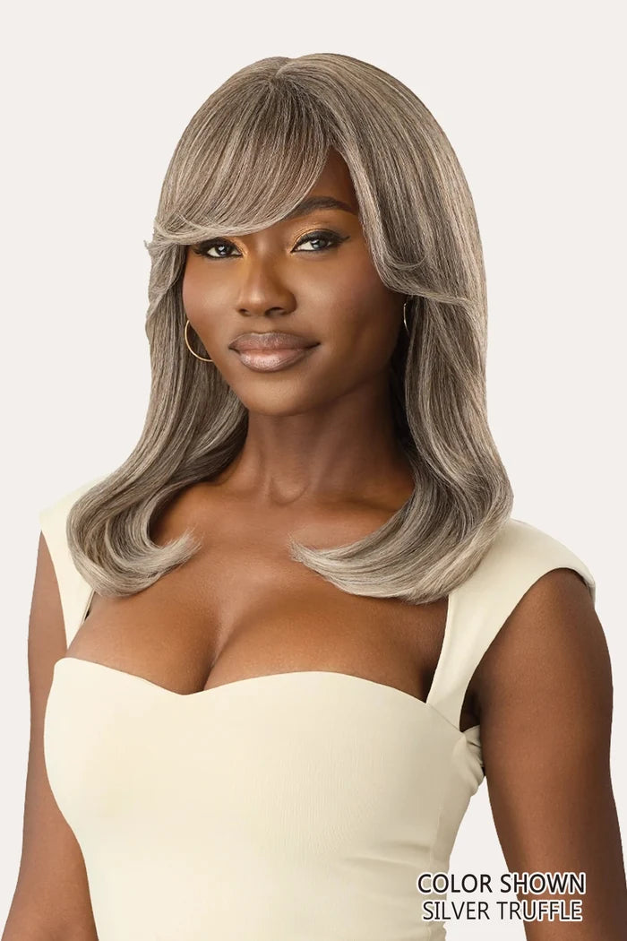 OUTRE WIG POP GRAY FULL WIG - GLOW 4 OUTRE