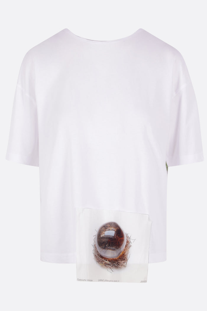 oversized t-shirt in cotton