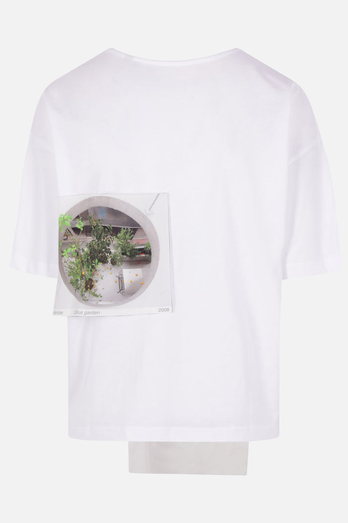 oversized t-shirt in cotton