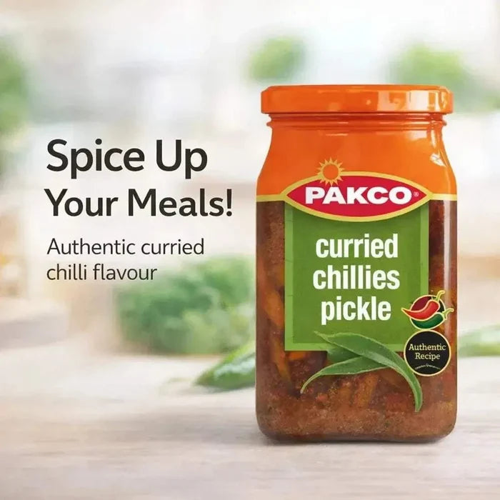 Pakco Curried Chillies Pickle - 325g Facebook Ad