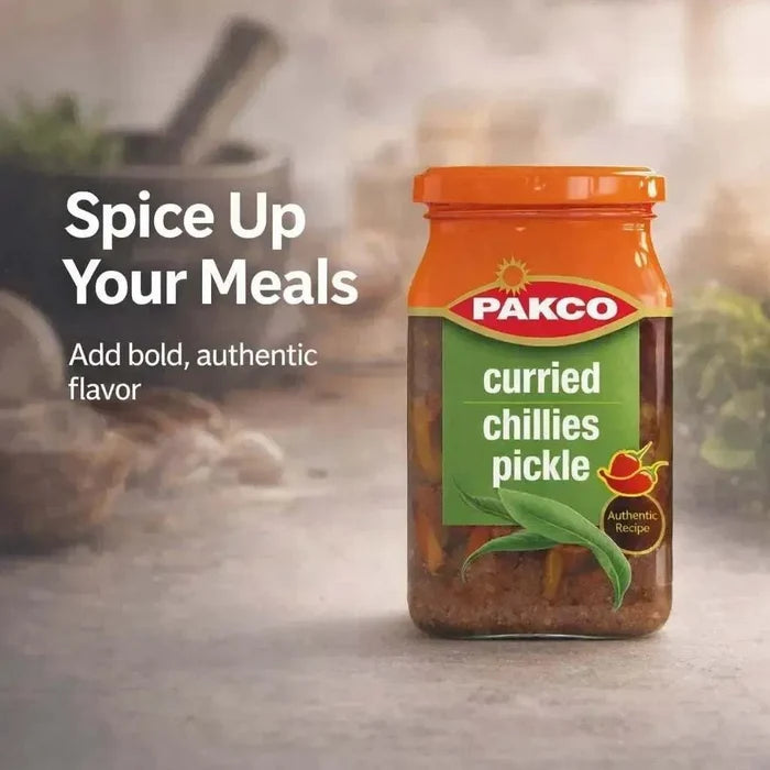 Pakco Curried Chillies Pickle - 325g Facebook Ad