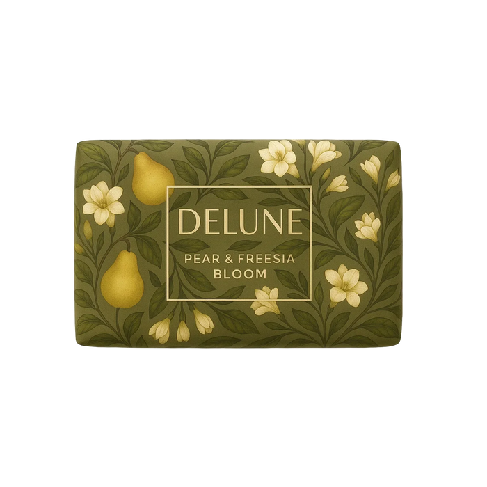 Pear & Freesia Bloom - Bar Soap - Delune
