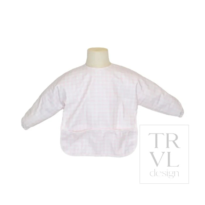 Perfect Smock Bib Pink Check