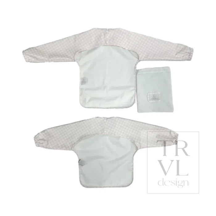 Perfect Smock Bib Pink Check