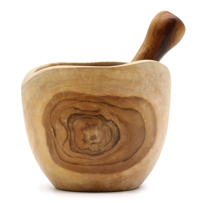 Pestle & Mortar Set Handcrafted From Teakwood - LARGE