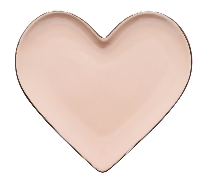Pink Heart Shaped Dish - Danica