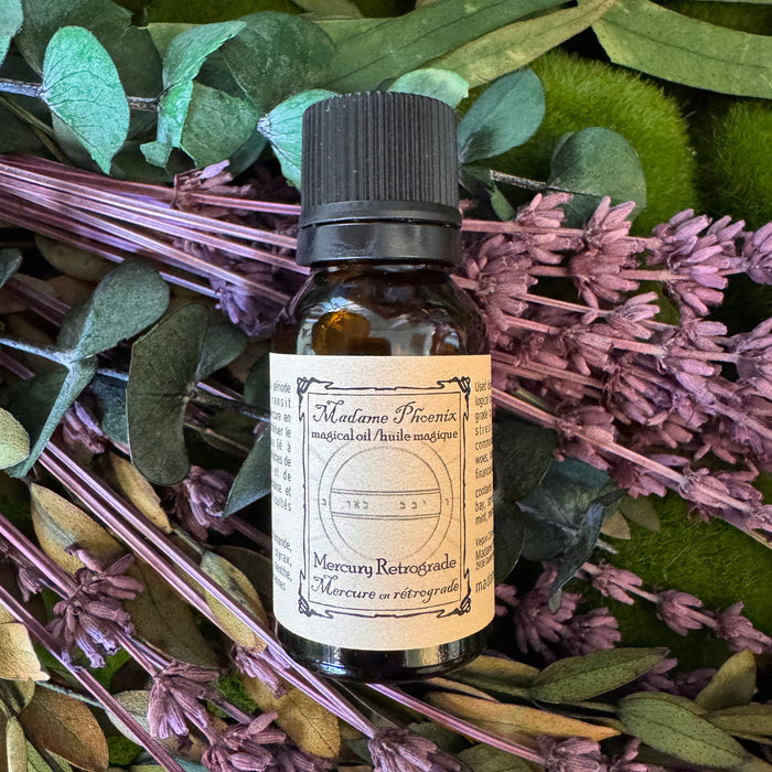 Planetary Magic Mercury Retrograde Ritual Spell Oil