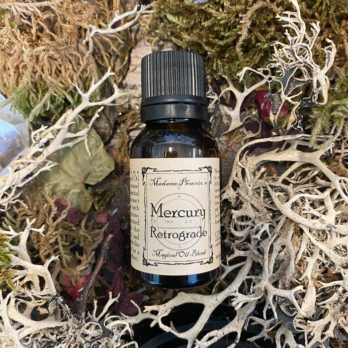 Planetary Magic Mercury Retrograde Ritual Spell Oil
