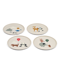 Liewood - Plates - Remco - Set Of 4 - Around The World/Sandy