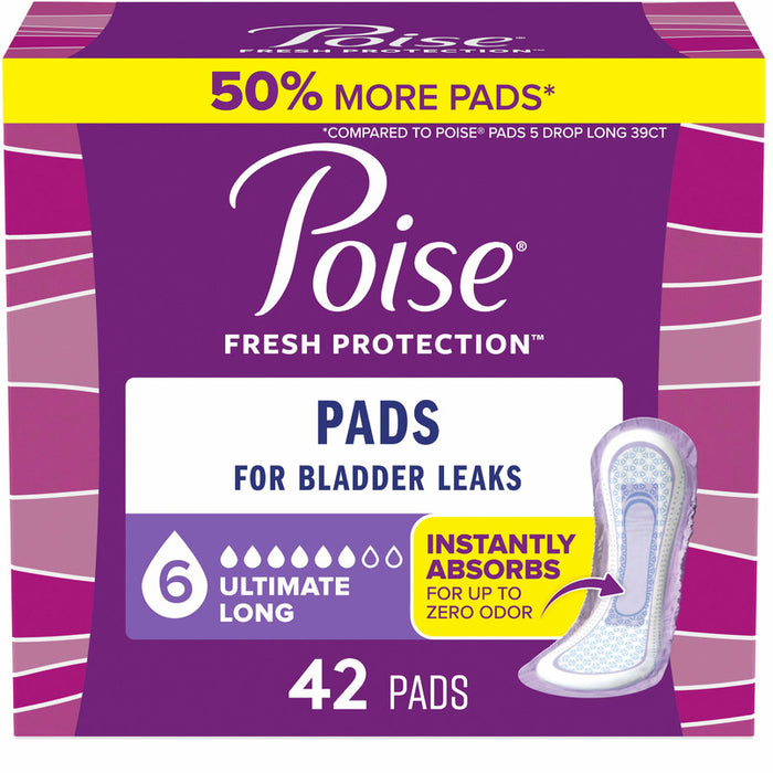 Poise: Ultimate Absorbency 6