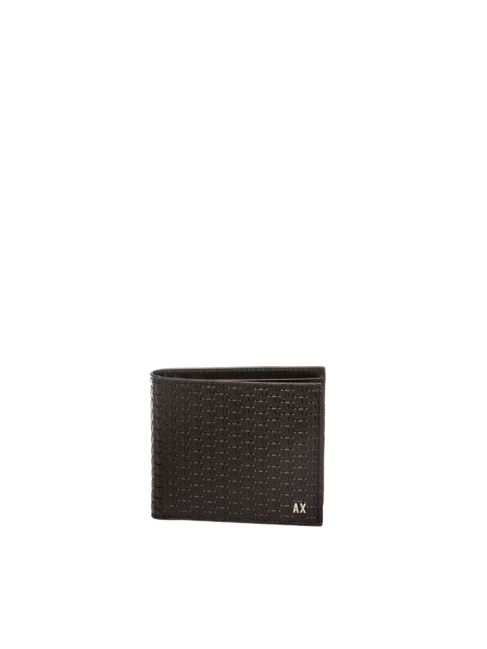 ARMANI EXCHANGE portafoglio logo nero 958097 4R847-00020
