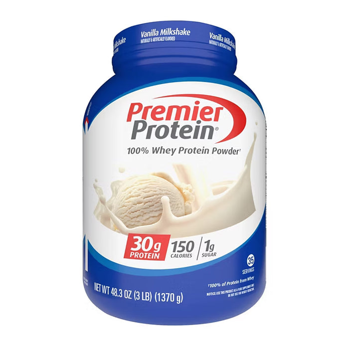 Premier Protein Powder Vanilla 30g 35 Servings - 3lb