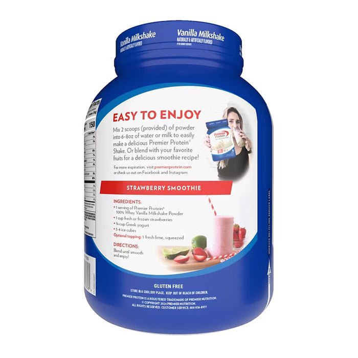 Premier Protein Powder Vanilla 30g 35 Servings - 3lb