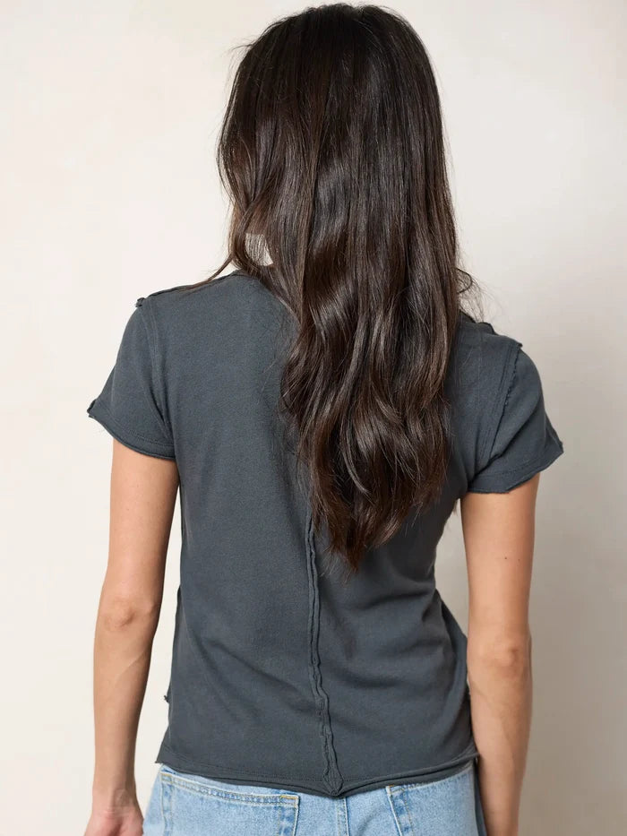 Printed Embroidered Cotton Baby Tee - Horse-view 7