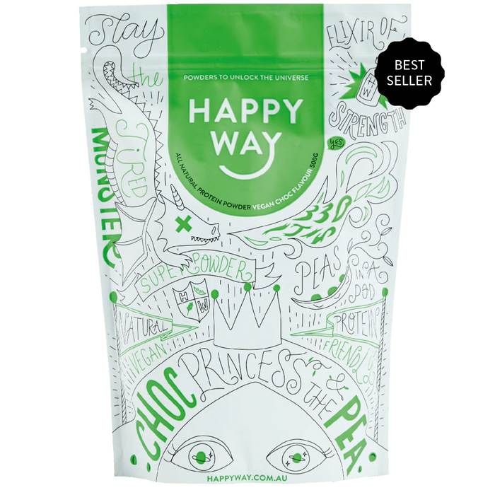 Happy Way Plant Protein Protein Powder Chocolate Vegan 1kg