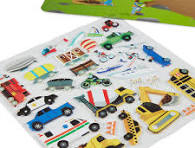 Puffy Sticker Play Set - Vehicles