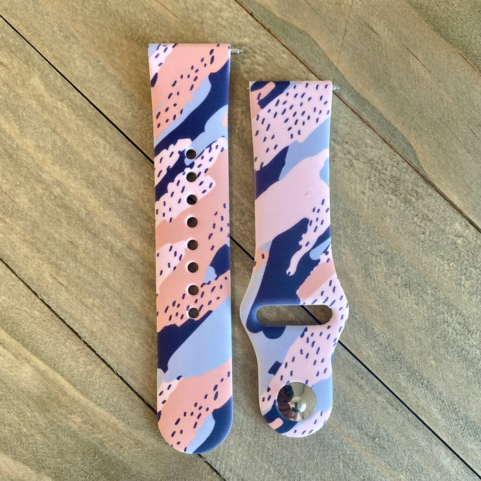 Quicksand Print Silicone Band For Fitbit Versa 1/2