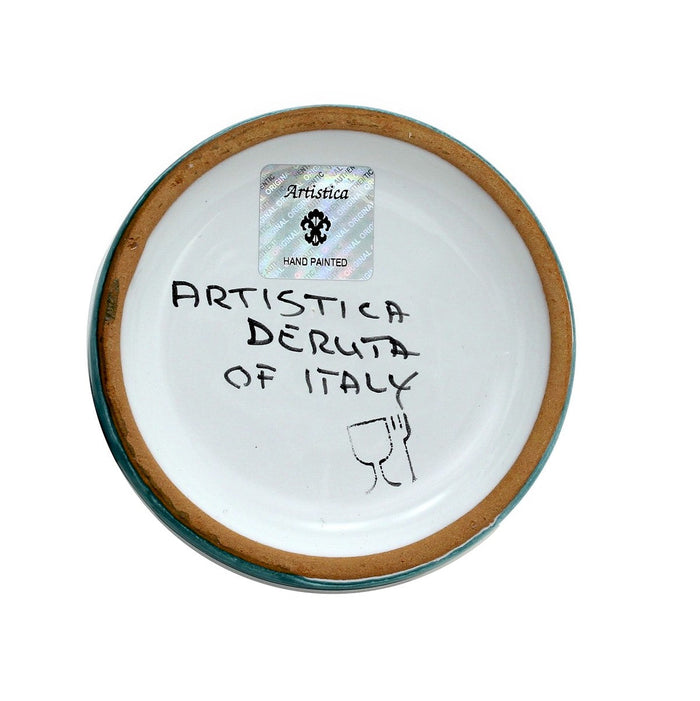 RAFFAELLESCO DELUXE: Salad Plate - White Center