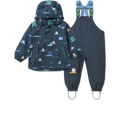 Liewood - Rainwear Set - Manu - Cars/Classic Navy