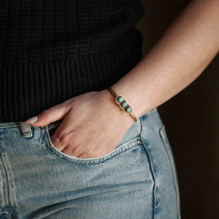 Rasmey Turquoise Cuff