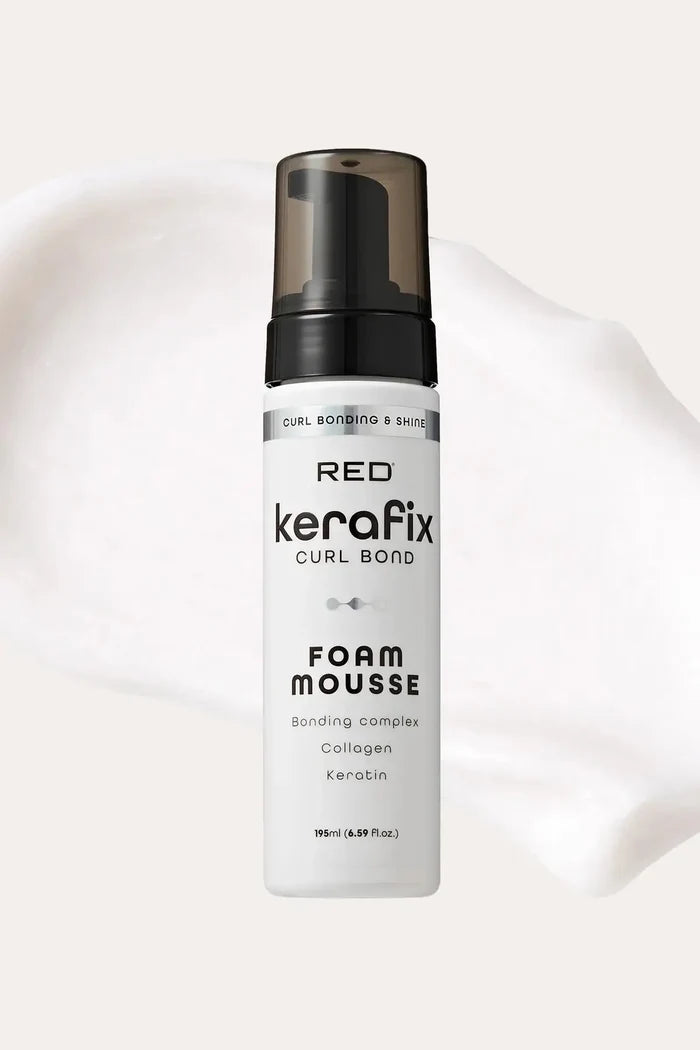 RED KERAFIX CURL BOND FOAM MOUSSE | Styling Mousse RED BEAUTY