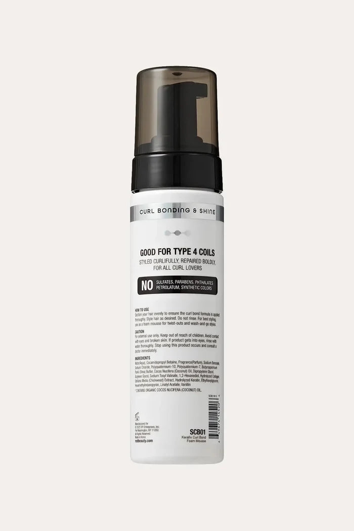 RED KERAFIX CURL BOND FOAM MOUSSE | Styling Mousse RED BEAUTY