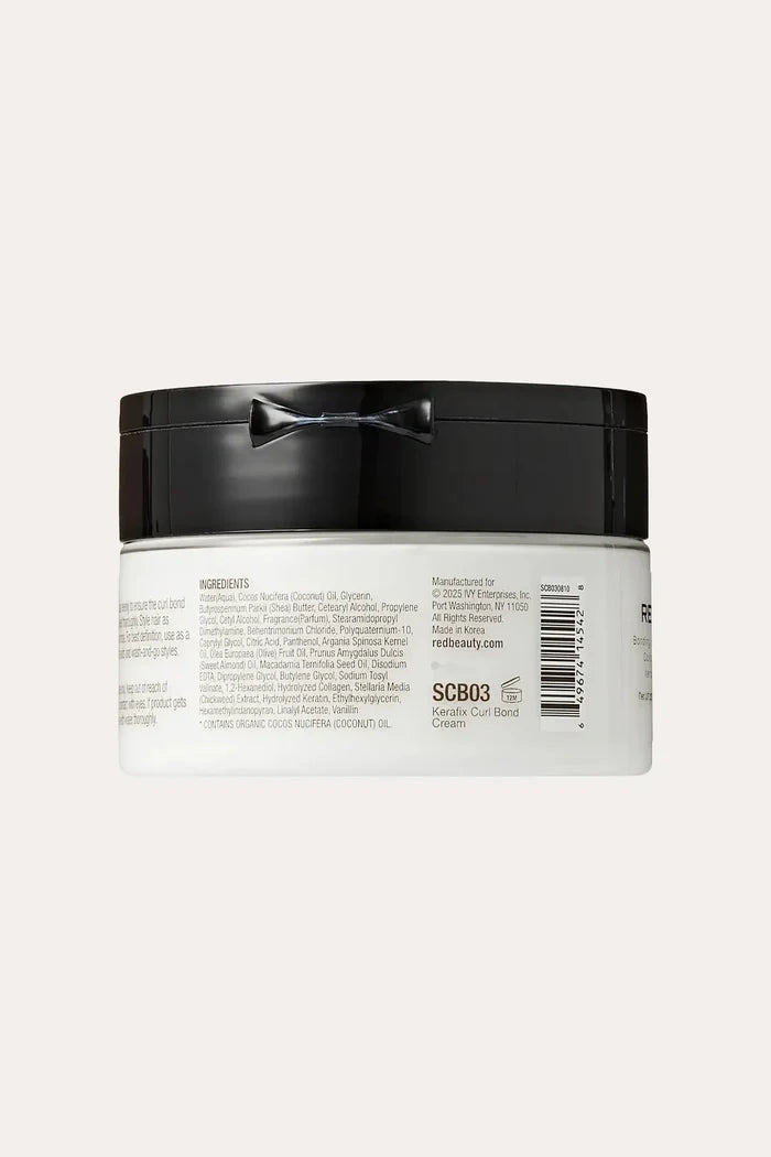 RED KERAFIX CURL BOND HAIR CREAM 8oz RED BEAUTY
