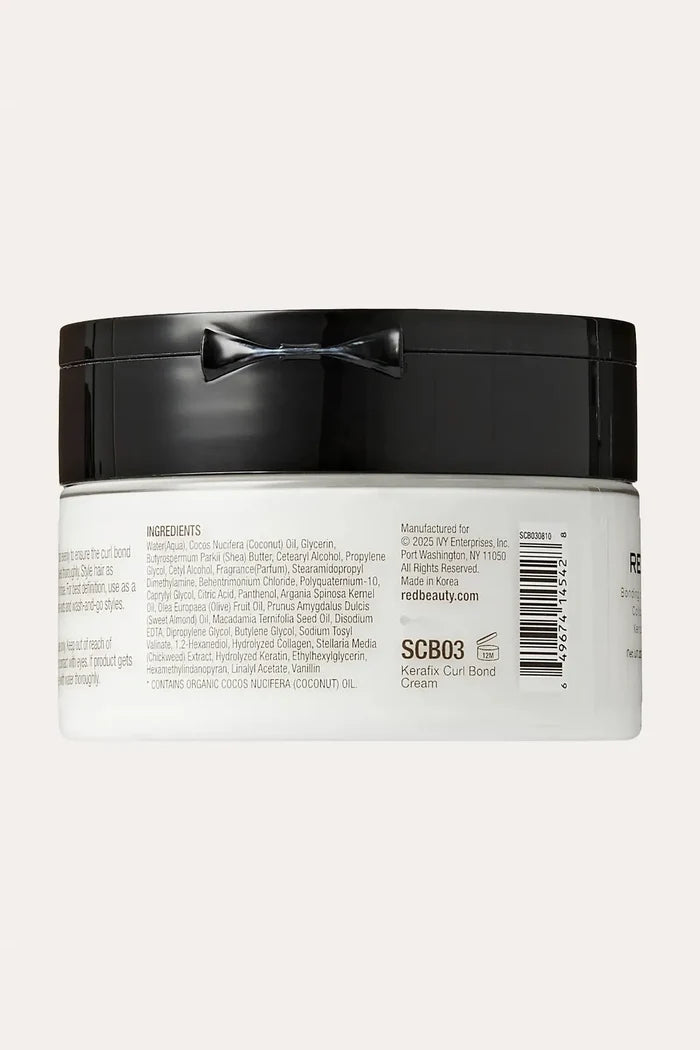 RED KERAFIX CURL BOND HAIR CUSTARD 8oz RED BEAUTY
