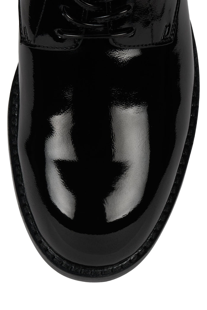 REVENUE Oxford Black Crinkle Patent