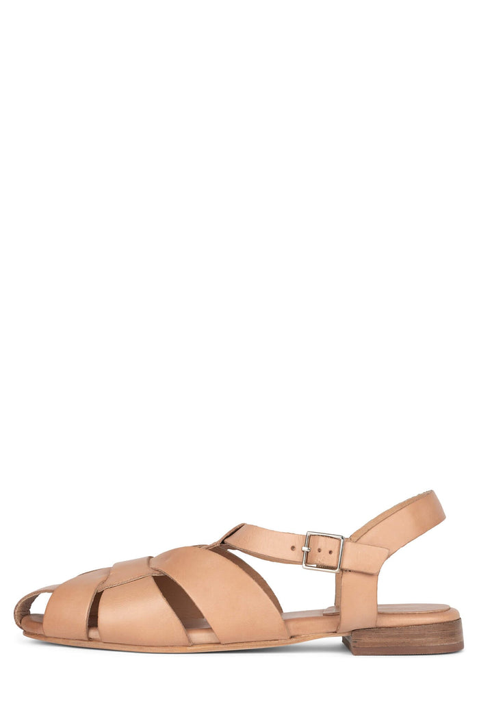 REVERIE-2 Flat Sandal Beige