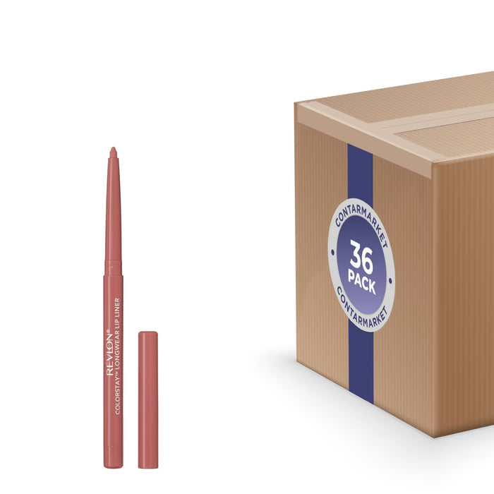 Revlon ColorStay Longwear Lip Liner, 655 Rose - 36 Pack