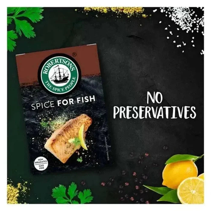 Robertsons Refill Spice for Fish 80g seasoning pack for enhancing fish dishes