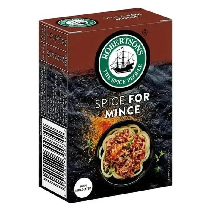 Robertsons Refill Spice for Mince 79g pack enhancing mince dishes with exotic flavors