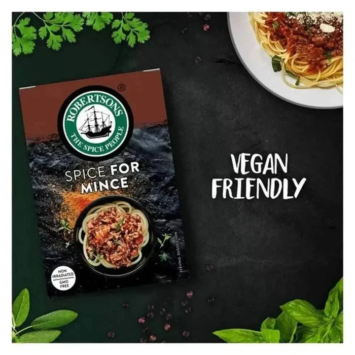 Robertsons Spice for Mince 79g refill pack enhancing mince dishes with exotic flavors and premium quality