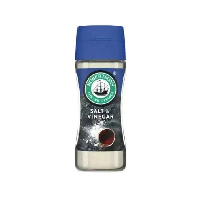 Robertsons Salt & Vinegar Spice 103g shaker bottle for savory seasoning