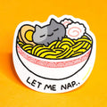 Robot Dance Battle 'Let Me Nap' Vinyl Sticker