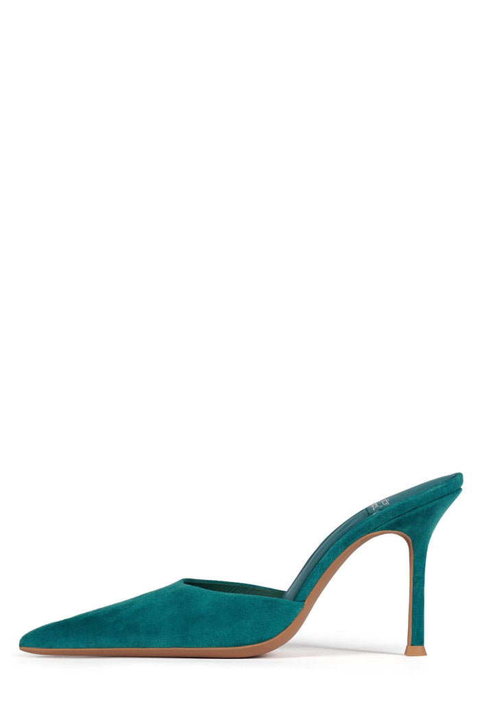 Turquoise Suede / 6