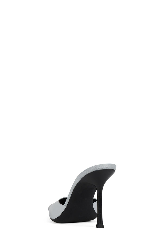 ROBYN Jeffrey Campbell Heeled Mule White Ruboff
