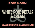 Rose Moon: White Rose Petals and Cream Perfume Oil