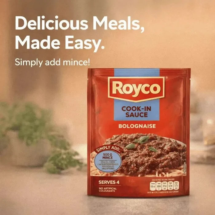 Royco - Cook in Sauce Bolognaise - 37g Facebook Ad
