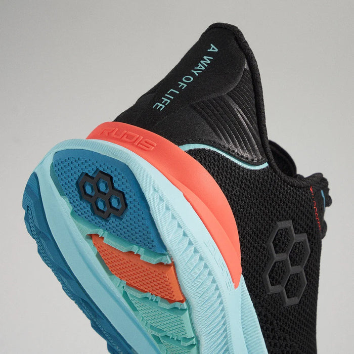 Rudis Journey Knit Black Super Nova YOUTH Training Shoe - Takedown Distribution