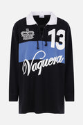 Rugby polo shirt in jersey