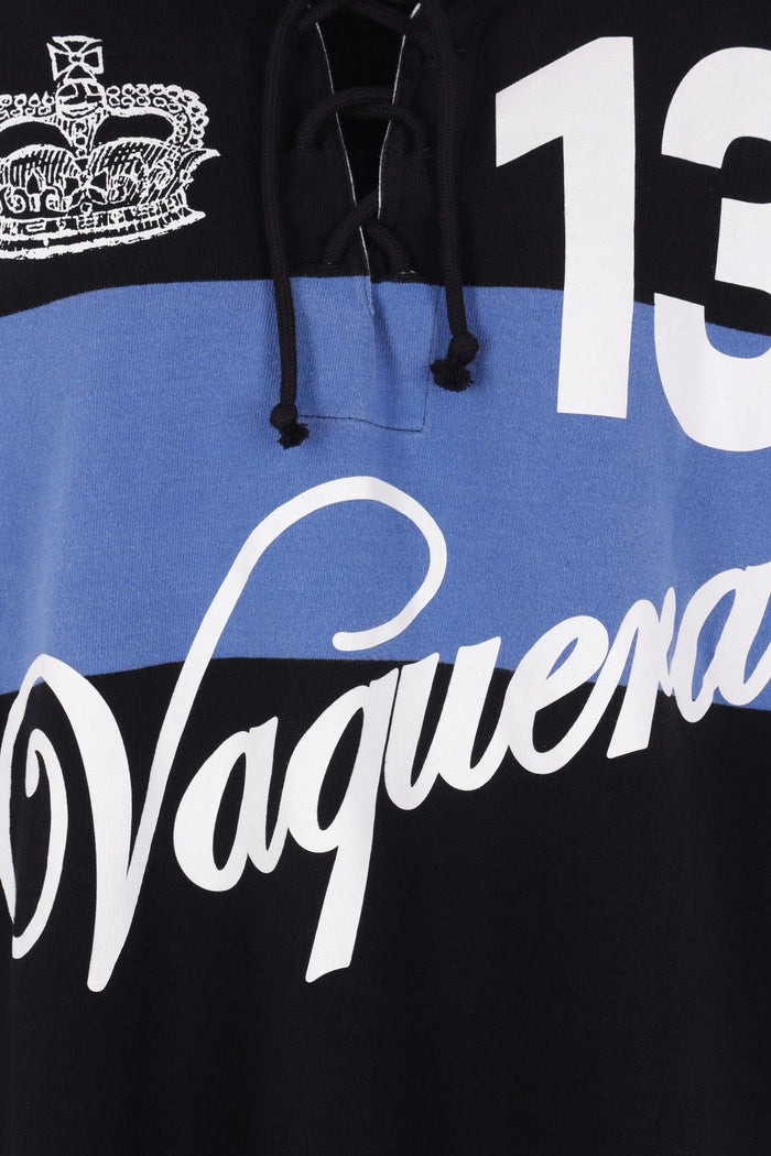 Rugby polo shirt in jersey