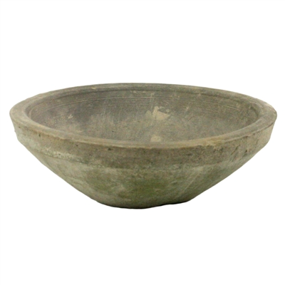 Rustic Terra Cotta Bowl | Moss Grey - Magnolia Lane co. Home + Garden + Gift