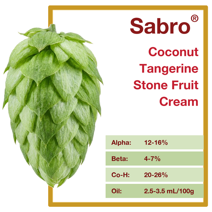 Sabro hop profile