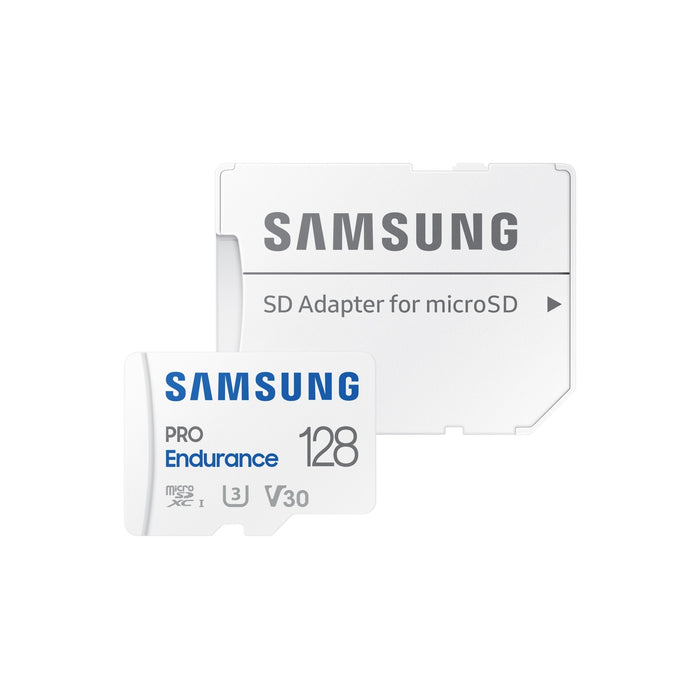 Samsung Pro Endurance 128GB + Adapter Micro-SD Geheugenkaart