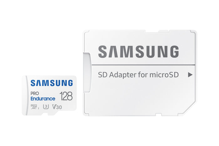 Samsung Pro Endurance 128GB + Adapter Micro-SD Geheugenkaart