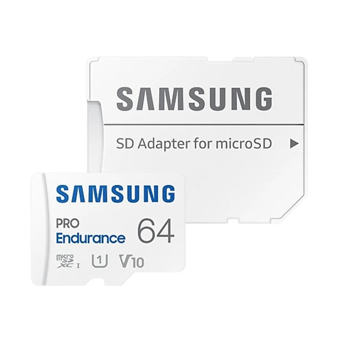 Samsung Pro Endurance 64GB + Adapter Micro-SD Geheugenkaart