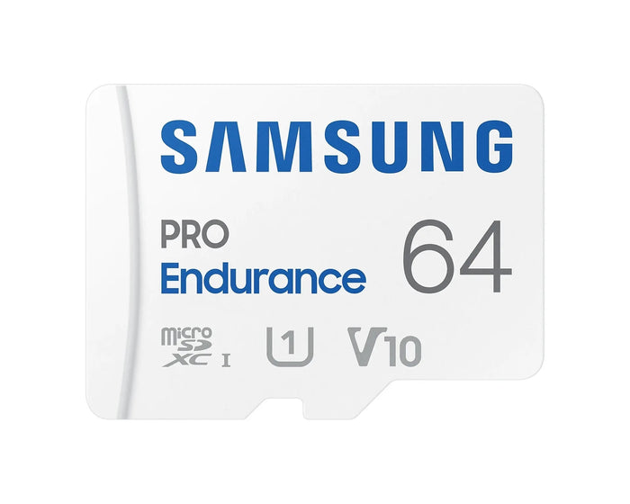Samsung Pro Endurance 64GB + Adapter Micro-SD Geheugenkaart