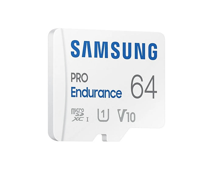 Samsung Pro Endurance 64GB + Adapter Micro-SD Geheugenkaart